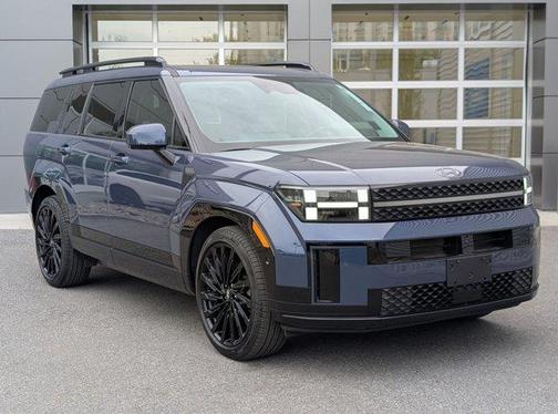 Atlantic Blue 2025 Hyundai SANTA FE Calligraphy