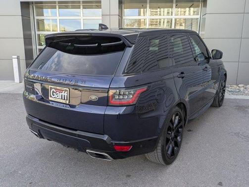 Portofino Blue 2020 Land Rover Range Rover Sport 3.0L Supercharged HSE