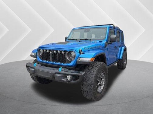 Hydro Blue Pearlcoat 2024 Jeep Wrangler 4xe Rubicon