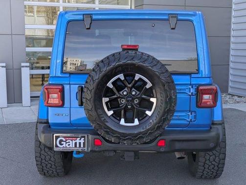 Hydro Blue Pearlcoat 2024 Jeep Wrangler 4xe Rubicon