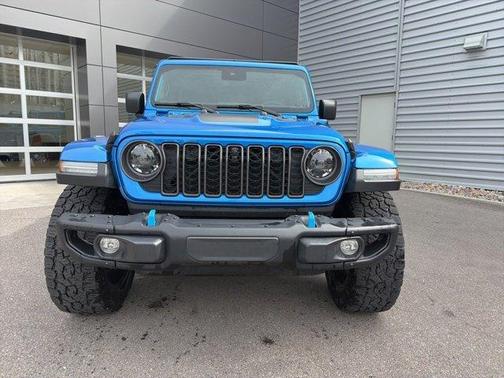 Hydro Blue Pearlcoat 2024 Jeep Wrangler 4xe Rubicon