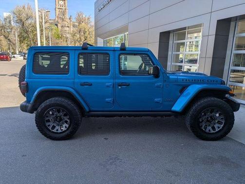 Hydro Blue Pearlcoat 2024 Jeep Wrangler 4xe Rubicon