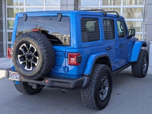 Hydro Blue Pearlcoat 2024 Jeep Wrangler 4xe Rubicon