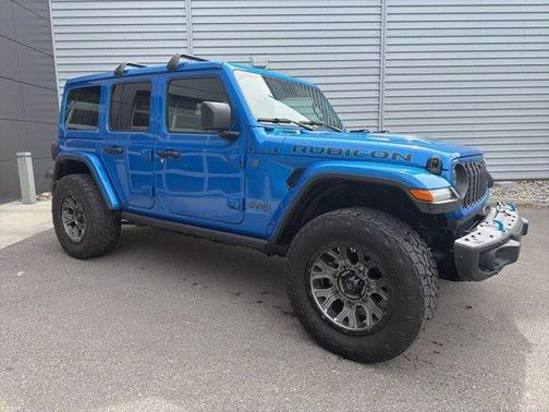 Hydro Blue Pearlcoat 2024 Jeep Wrangler 4xe Rubicon