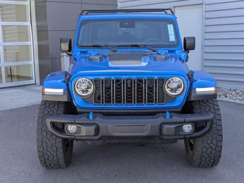 Hydro Blue Pearlcoat 2024 Jeep Wrangler 4xe Rubicon