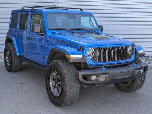 Hydro Blue Pearlcoat 2024 Jeep Wrangler 4xe Rubicon