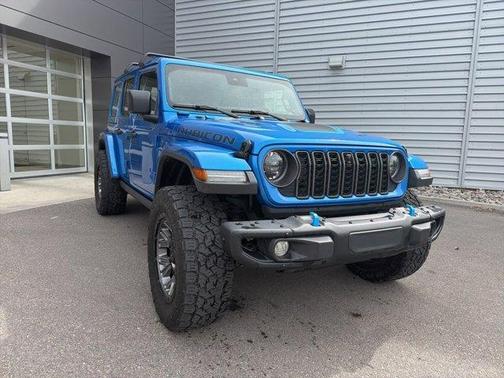Hydro Blue Pearlcoat 2024 Jeep Wrangler 4xe Rubicon