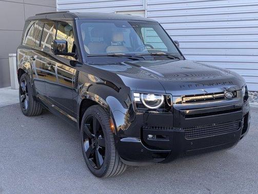 Santorini Black 2026 Land Rover Defender P500 V8