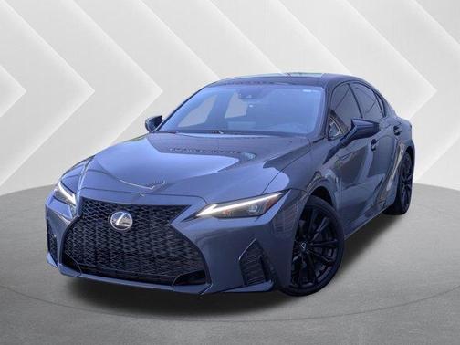 Gray 2023 Lexus IS 350 F Sport