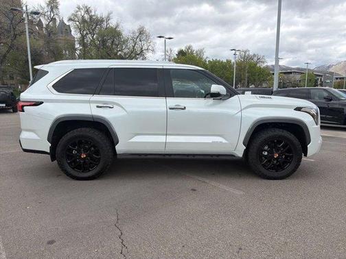 Wind Chill Pearl 2025 Toyota Sequoia Limited