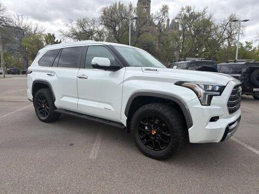 Wind Chill Pearl 2025 Toyota Sequoia Limited