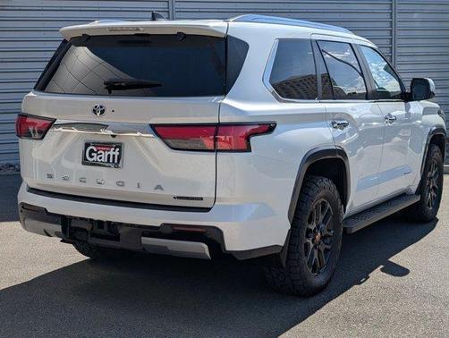 Wind Chill Pearl 2025 Toyota Sequoia Limited