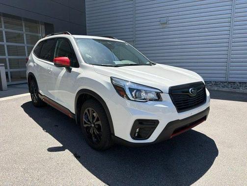 Crystal White Pearl 2020 Subaru Forester Sport