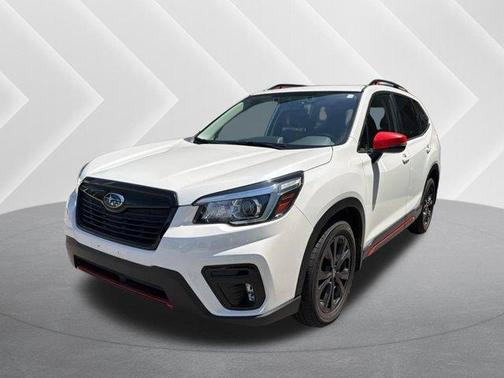 Crystal White Pearl 2020 Subaru Forester Sport