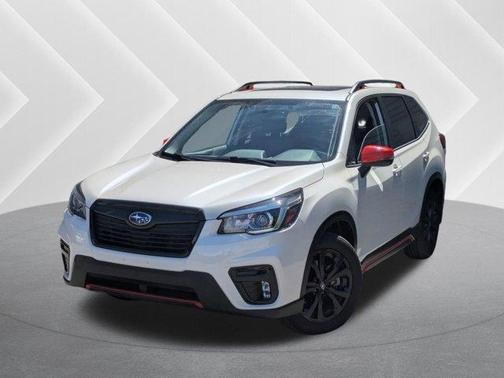 Crystal White Pearl 2020 Subaru Forester Sport