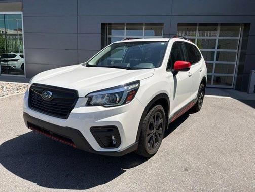 Crystal White Pearl 2020 Subaru Forester Sport