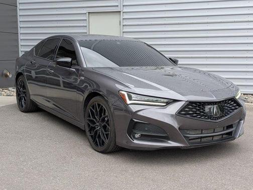 Modern Steel Metallic 2023 Acura TLX A-Spec