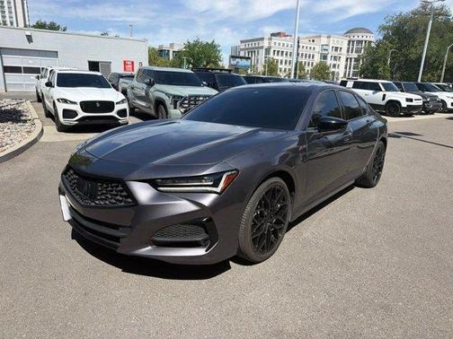 Modern Steel Metallic 2023 Acura TLX A-Spec