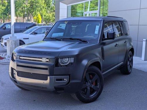 Santorini Black 2024 Land Rover Defender 110 P400 X