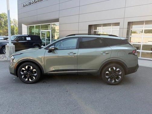 Jungle Green 2024 Kia Sportage Plug-In Hybrid X-Line