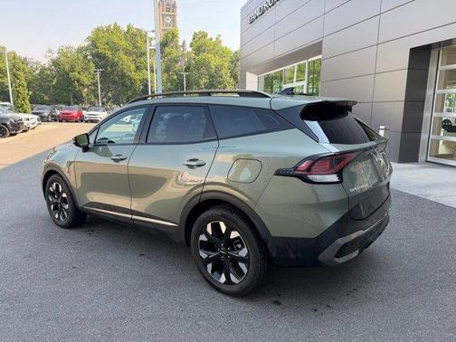 Jungle Green 2024 Kia Sportage Plug-In Hybrid X-Line