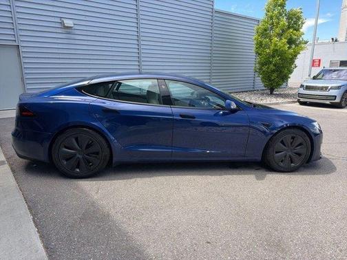 Blue 2022 Tesla Model S