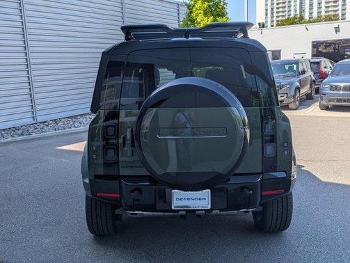 Woolstone Green 2026 Land Rover Defender P400 X-Dynamic SE