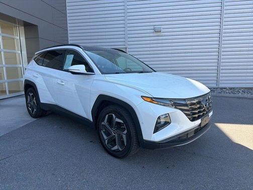 Quartz White 2022 Hyundai TUCSON Limited