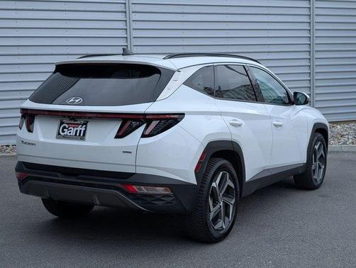 Quartz White 2022 Hyundai TUCSON Limited