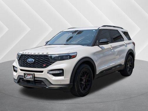 White Metallic 2020 Ford Explorer ST