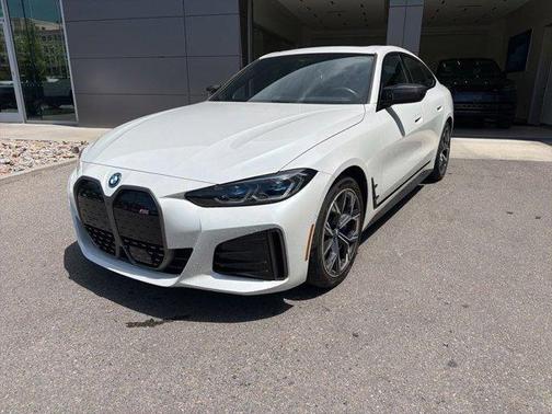 Mineral White Metallic 2023 BMW i4 Gran Coupe M50