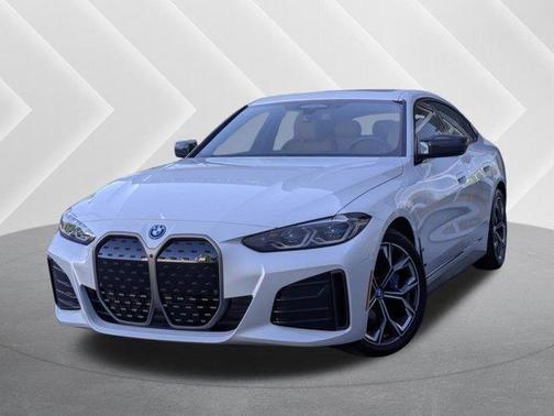 Mineral White Metallic 2023 BMW i4 Gran Coupe M50
