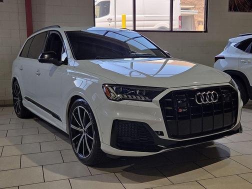 Glacier White Metallic 2021 Audi SQ7 4.0T Premium Plus