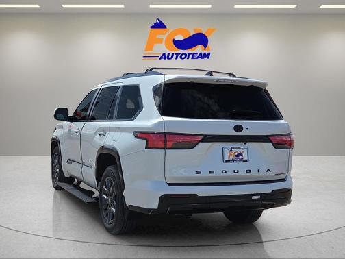 White 2026 Toyota Sequoia Platinum