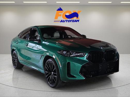 Isle of Man Green Metallic 2026 BMW X6 M60i