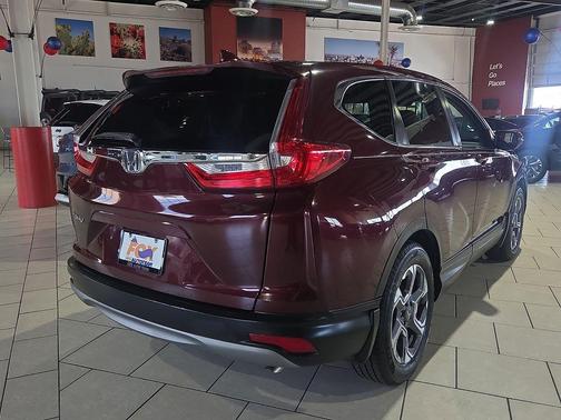 Maroon 2017 Honda CR-V EX