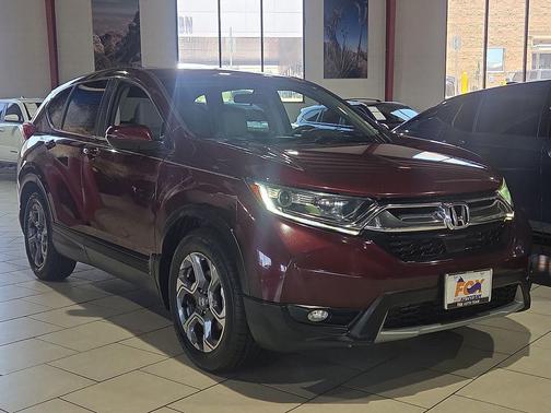 Maroon 2017 Honda CR-V EX