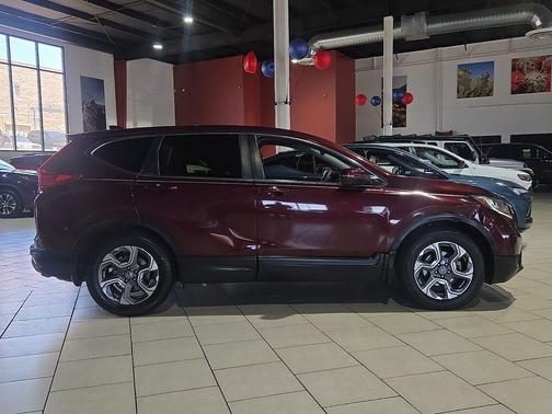 Maroon 2017 Honda CR-V EX