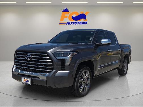 Magnetic Gray Metallic 2023 Toyota Tundra Hybrid Capstone