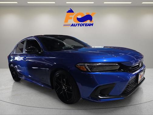 Aegean Blue 2024 Honda Civic Sport