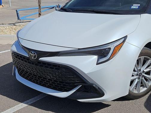 Midnight Black Metallic 2025 Toyota Corolla Hatchback SE