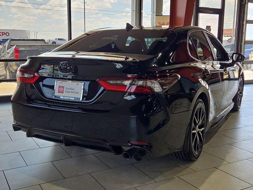 Midnight Black Metallic 2023 Toyota Camry SE
