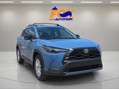 Blue 2026 Toyota Corolla Cross LE