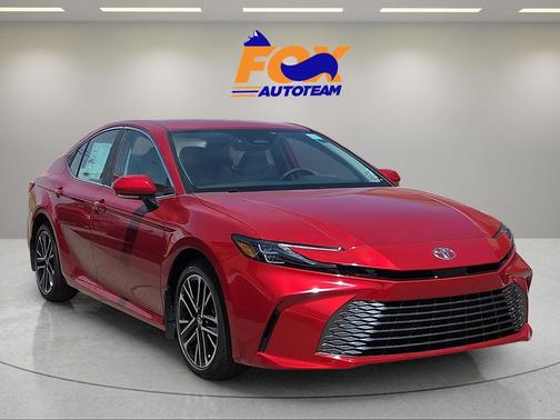 Red 2026 Toyota Camry XLE