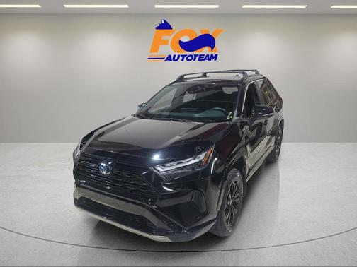 Midnight Black Metallic 2024 Toyota RAV4 Hybrid SE