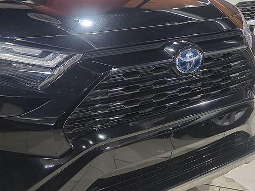 Midnight Black Metallic 2024 Toyota RAV4 Hybrid SE