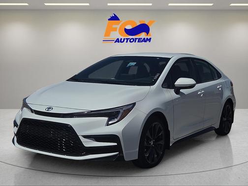 White 2026 Toyota Corolla Hybrid SE