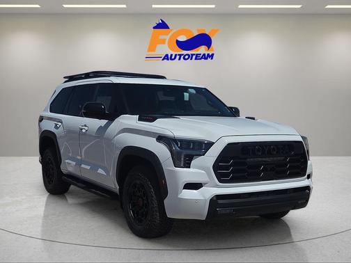 White 2026 Toyota Sequoia TRD Pro