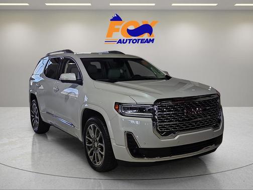 White Frost Tri-Coat 2021 GMC Acadia Denali