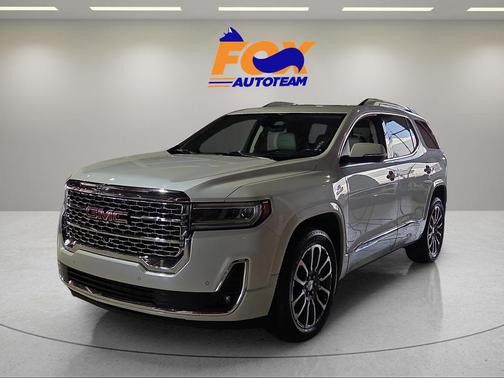White Frost Tri-Coat 2021 GMC Acadia Denali